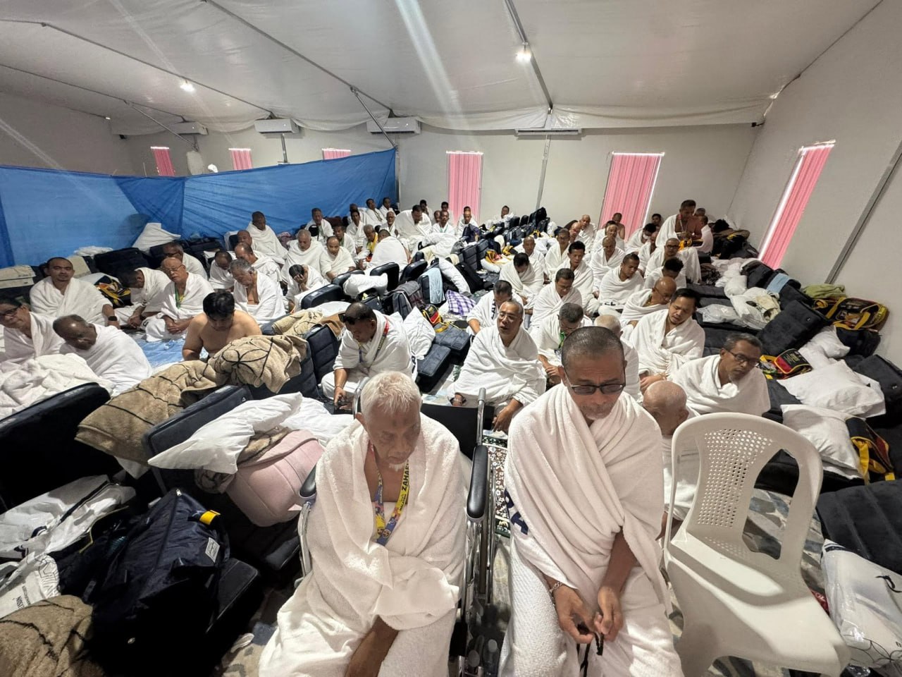 Khemah jemaah haji di Mina
